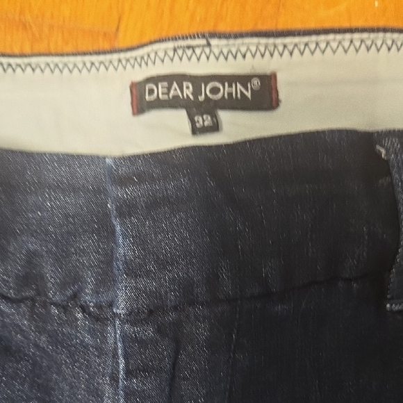 Dear John Women's Dark Denim Blue Jean Shorts - Picture 2 of 6